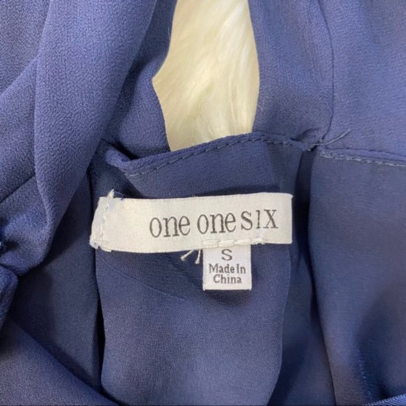 One One Six Blue Twist Racerback Shift Dress - Picture 6 of 7